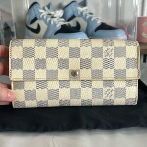Louis Vuitton Long Wallet - Damier Azur Sarah 🖤